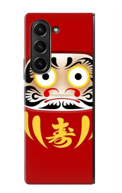 S3045 Japan Good Luck Daruma Doll Case Cover Custodia per Samsung Galaxy Z Fold 5