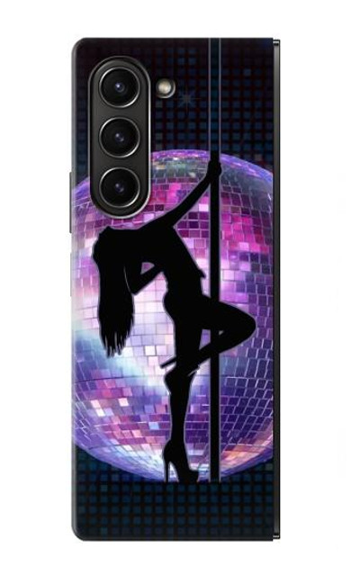 S3284 Sexy Girl Disco Pole Dance Case Cover Custodia per Samsung Galaxy Z Fold 5