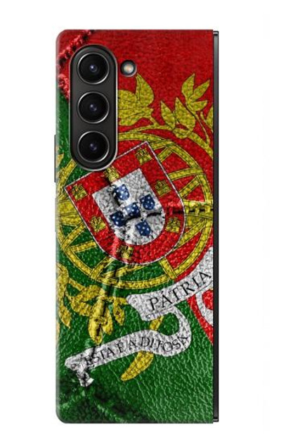 S3300 Portugal Flag Vintage Football Graphic Case Cover Custodia per Samsung Galaxy Z Fold 5