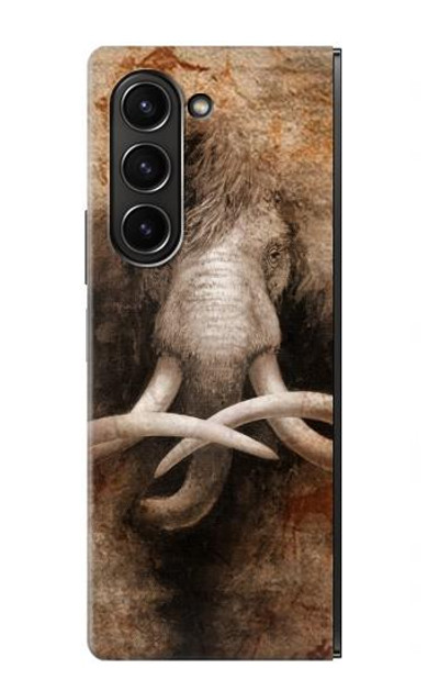 S3427 Mammoth Ancient Cave Art Case Cover Custodia per Samsung Galaxy Z Fold 5