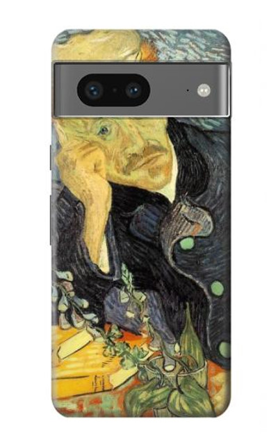 S0212 Van Gogh Portrait of Dr. Gachet Case Cover Custodia per Google Pixel 7a