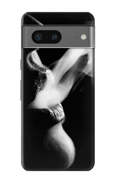 S0917 Sexy Lip Girl Smoking Case Cover Custodia per Google Pixel 7a