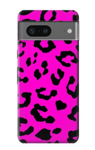 S1850 Pink Leopard Pattern Case Cover Custodia per Google Pixel 7a