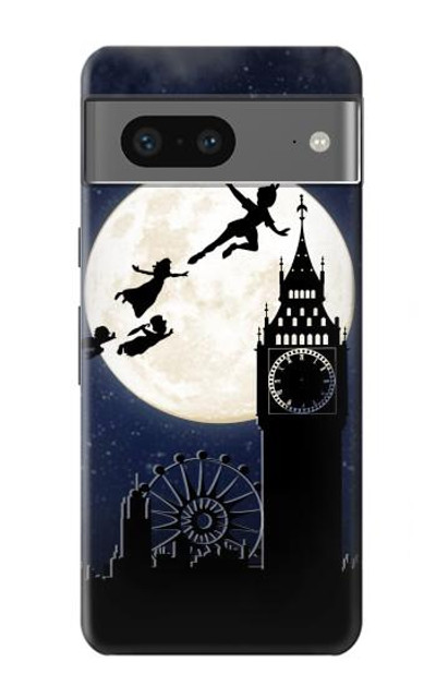 S3249 Peter Pan Fly Full Moon Night Case Cover Custodia per Google Pixel 7a