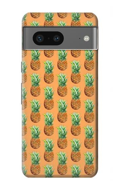 S3258 Pineapple Pattern Case Cover Custodia per Google Pixel 7a