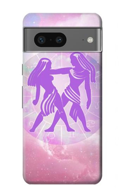 S3259 Zodiac Gemini Case Cover Custodia per Google Pixel 7a