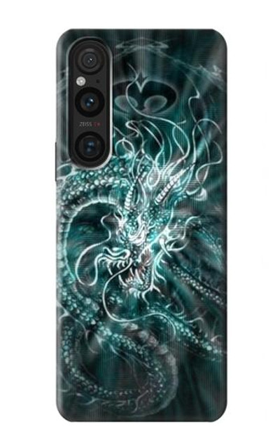 S1006 Digital Chinese Dragon Case Cover Custodia per Sony Xperia 1 V S1006 Digital Chinese Dragon Case Cover Custodia per Sony Xperia 1 V