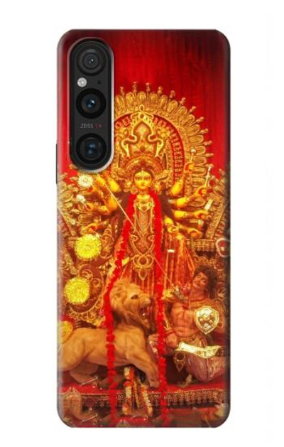 S1030 Hindu God Durga Puja Case Cover Custodia per Sony Xperia 1 V S1030 Hindu God Durga Puja Case Cover Custodia per Sony Xperia 1 V