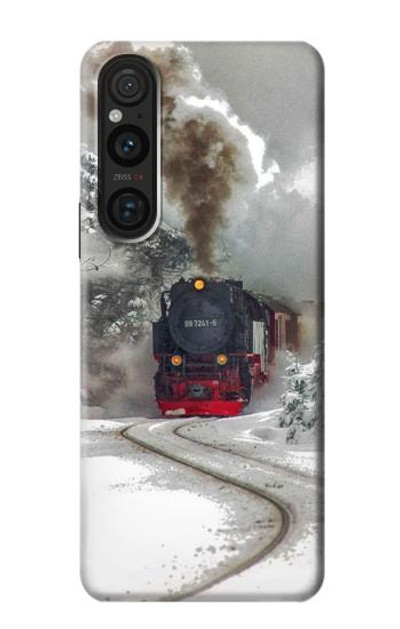 S1509 Steam Train Case Cover Custodia per Sony Xperia 1 V S1509 Steam Train Case Cover Custodia per Sony Xperia 1 V