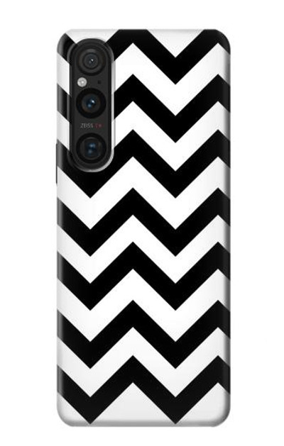 S1613 Chevron Zigzag Case Cover Custodia per Sony Xperia 1 V
