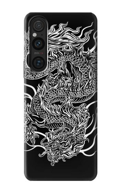 S1943 Dragon Tattoo Case Cover Custodia per Sony Xperia 1 V