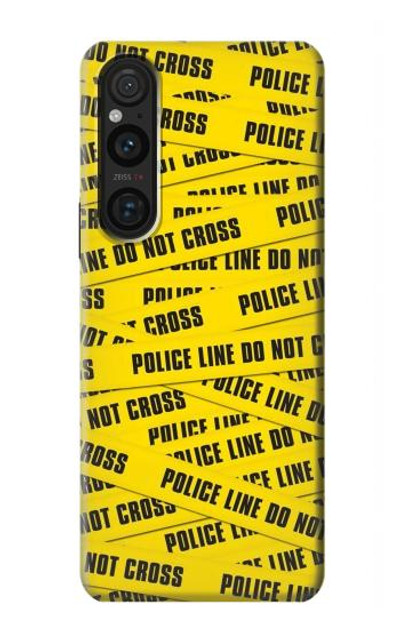 S2088 Police Line Do Not Cross Case Cover Custodia per Sony Xperia 1 V S2088 Police Line Do Not Cross Case Cover Custodia per Sony Xperia 1 V