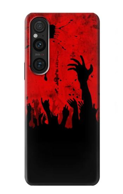 S2458 Zombie Hands Case Cover Custodia per Sony Xperia 1 V S2458 Zombie Hands Case Cover Custodia per Sony Xperia 1 V