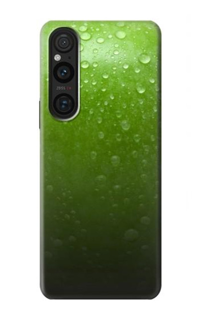 S2475 Green Apple Texture Seamless Case Cover Custodia per Sony Xperia 1 V S2475 Green Apple Texture Seamless Case Cover Custodia per Sony Xperia 1 V