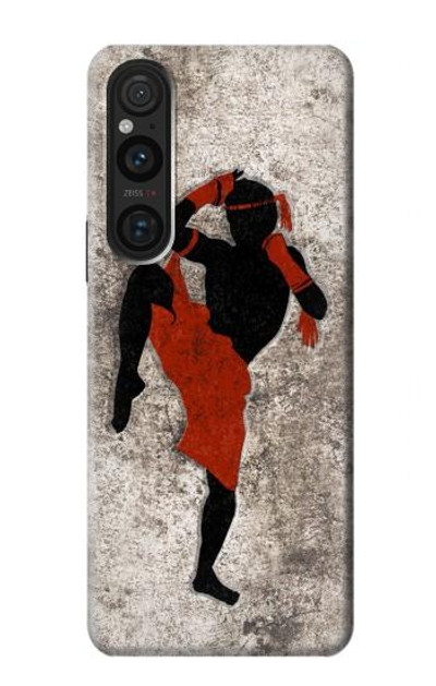 S2634 Muay Thai Kickboxing Martial Art Case Cover Custodia per Sony Xperia 1 V