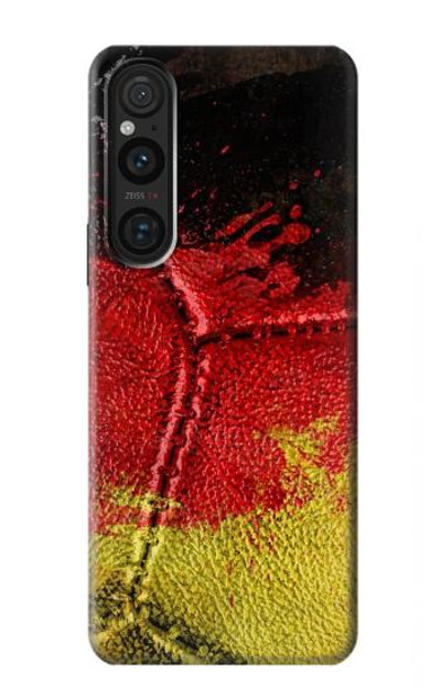 S3303 Germany Flag Vintage Football Graphic Case Cover Custodia per Sony Xperia 1 V