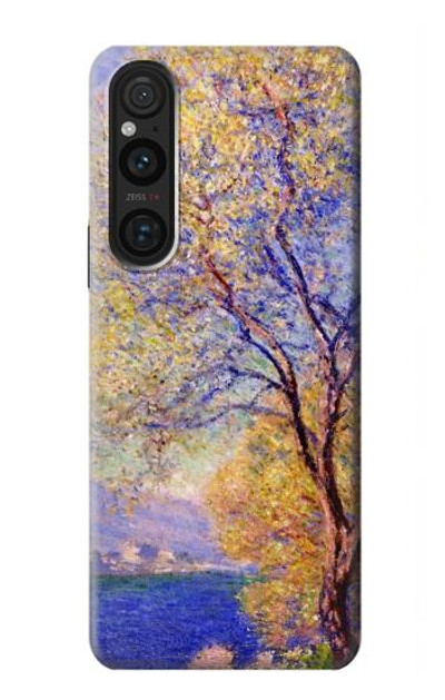 S3339 Claude Monet Antibes Seen from the Salis Gardens Case Cover Custodia per Sony Xperia 1 V