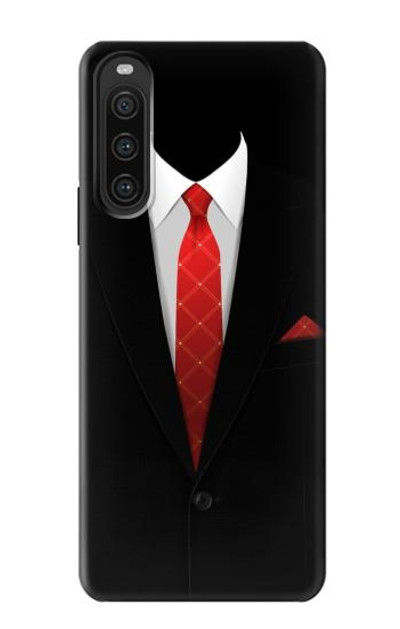 S1805 Black Suit Case Cover Custodia per Sony Xperia 10 V S1805 Black Suit Case Cover Custodia per Sony Xperia 10 V