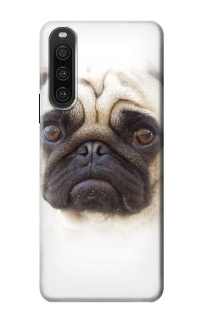 S1852 Pug Dog Case Cover Custodia per Sony Xperia 10 V S1852 Pug Dog Case Cover Custodia per Sony Xperia 10 V