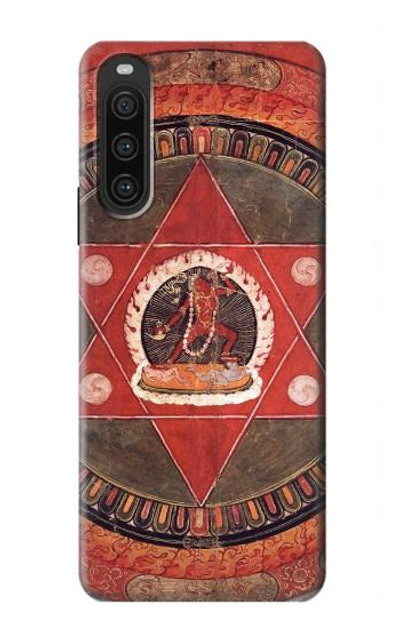 S2464 Tibetan Mandala of the Naropa Tradition Case Cover Custodia per Sony Xperia 10 V S2464 Tibetan Mandala of the Naropa Tradition Case Cover Custodia per Sony Xperia 10 V