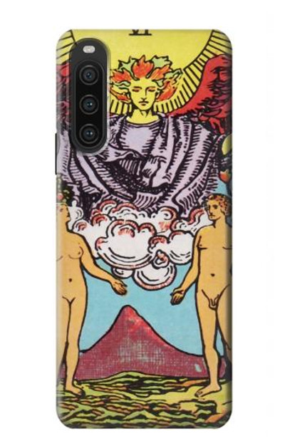 S2763 Lovers Tarot Card Case Cover Custodia per Sony Xperia 10 V