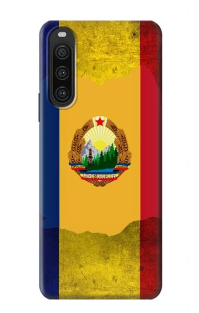 S3021 Romania Flag Case Cover Custodia per Sony Xperia 10 V S3021 Romania Flag Case Cover Custodia per Sony Xperia 10 V