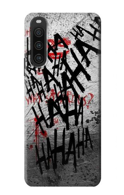 S3073 Joker Hahaha Blood Splash Case Cover Custodia per Sony Xperia 10 V