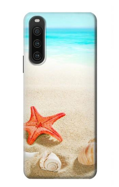 S3212 Sea Shells Starfish Beach Case Cover Custodia per Sony Xperia 10 V