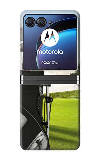 S0067 Golf Case Cover Custodia per Motorola Razr 40 Ultra