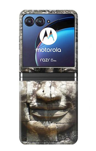S0314 Ancient Cambodian Buddhism Case Cover Custodia per Motorola Razr 40 Ultra