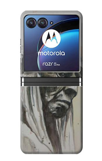 S0792 Indian Chief Case Cover Custodia per Motorola Razr 40 Ultra