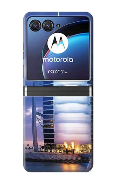 S0853 Dubai Surf Center Case Cover Custodia per Motorola Razr 40 Ultra