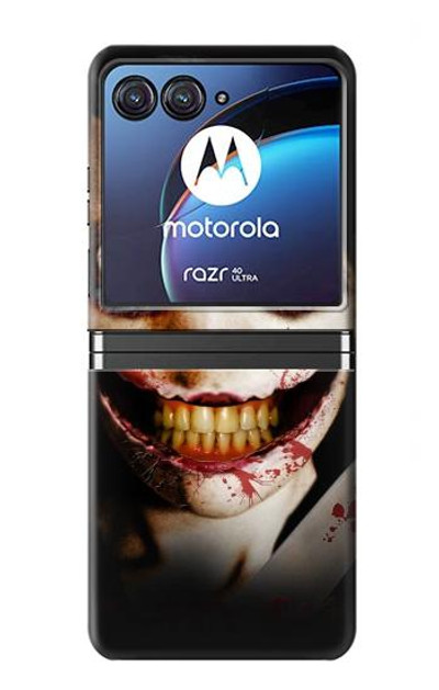 S1344 Jeff the Killer Case Cover Custodia per Motorola Razr 40 Ultra