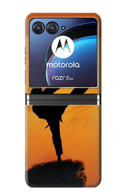 S3024 Kung Fu Karate Fighter Case Cover Custodia per Motorola Razr 40 Ultra