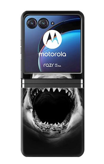 S3100 Great White Shark Case Cover Custodia per Motorola Razr 40 Ultra