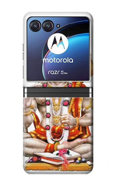 S3186 Lord Hanuman Chalisa Hindi Hindu Case Cover Custodia per Motorola Razr 40 Ultra