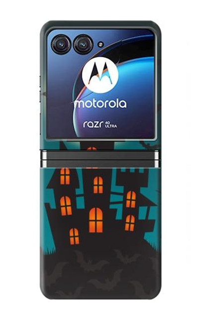 S3268 Halloween Festival Castle Case Cover Custodia per Motorola Razr 40 Ultra