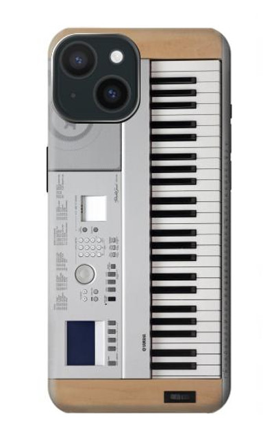S0891 Keyboard Digital Piano Case Cover Custodia per iPhone 15