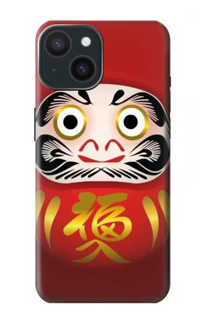 S2839 Japan Daruma Doll Case Cover Custodia per iPhone 15