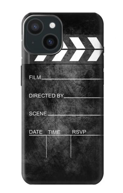 S2919 Vintage Director Clapboard Case Cover Custodia per iPhone 15