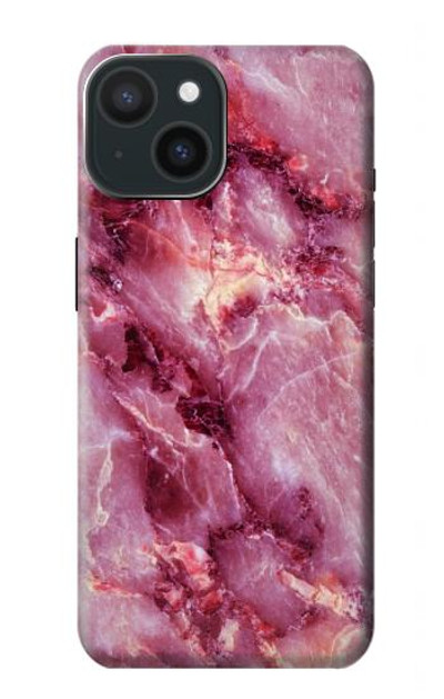 S3052 Pink Marble Graphic Printed Case Cover Custodia per iPhone 15