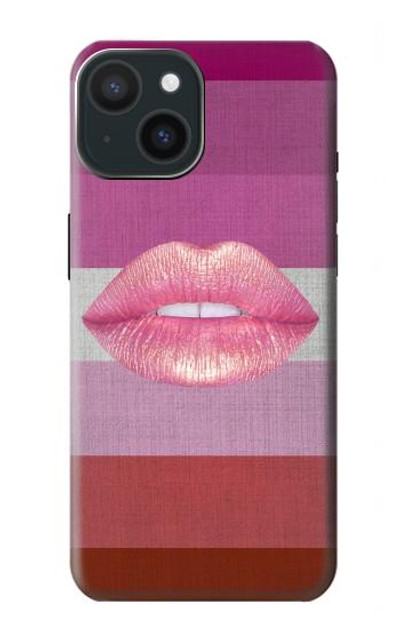 S3473 LGBT Lesbian Flag Case Cover Custodia per iPhone 15