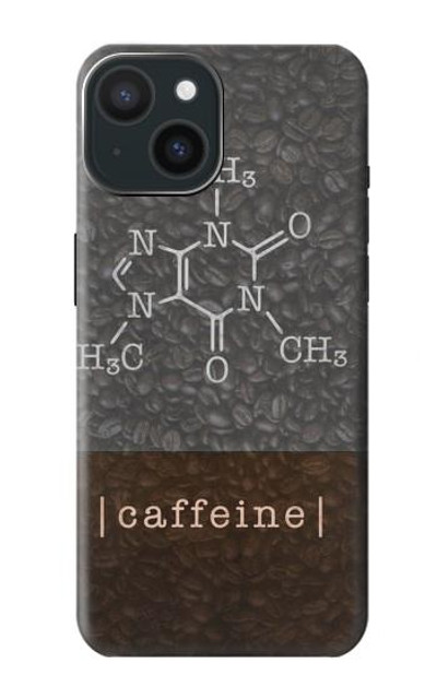 S3475 Caffeine Molecular Case Cover Custodia per iPhone 15