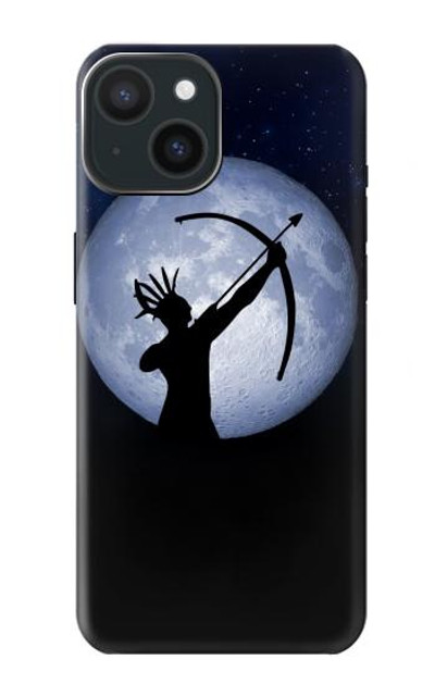 S3489 Indian Hunter Moon Case Cover Custodia per iPhone 15