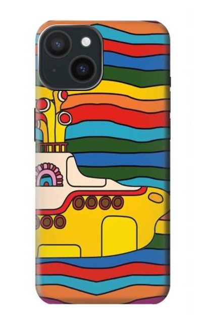 S3599 Hippie Submarine Case Cover Custodia per iPhone 15