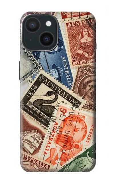S3900 Stamps Case Cover Custodia per iPhone 15