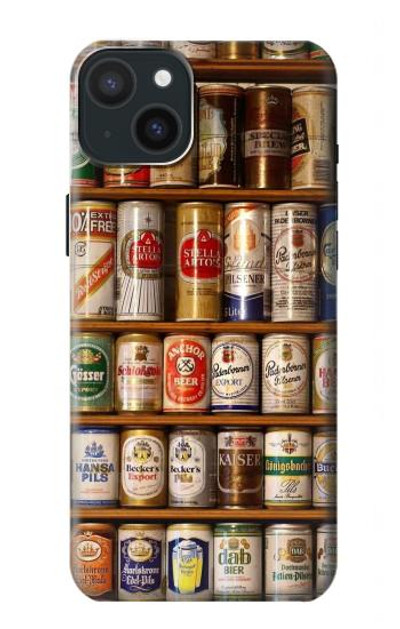 S0983 Beer Cans Collection Case Cover Custodia per iPhone 15 Plus