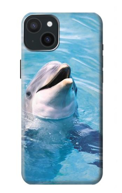 S1291 Dolphin Case Cover Custodia per iPhone 15 Plus