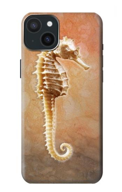 S2674 Seahorse Skeleton Fossil Case Cover Custodia per iPhone 15 Plus