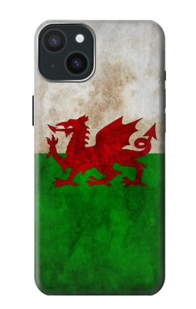 S2976 Wales Football Soccer Flag Case Cover Custodia per iPhone 15 Plus